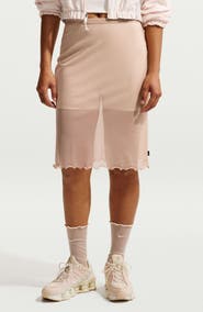 Nike Sportswear Slim Fit Sheer Skirt