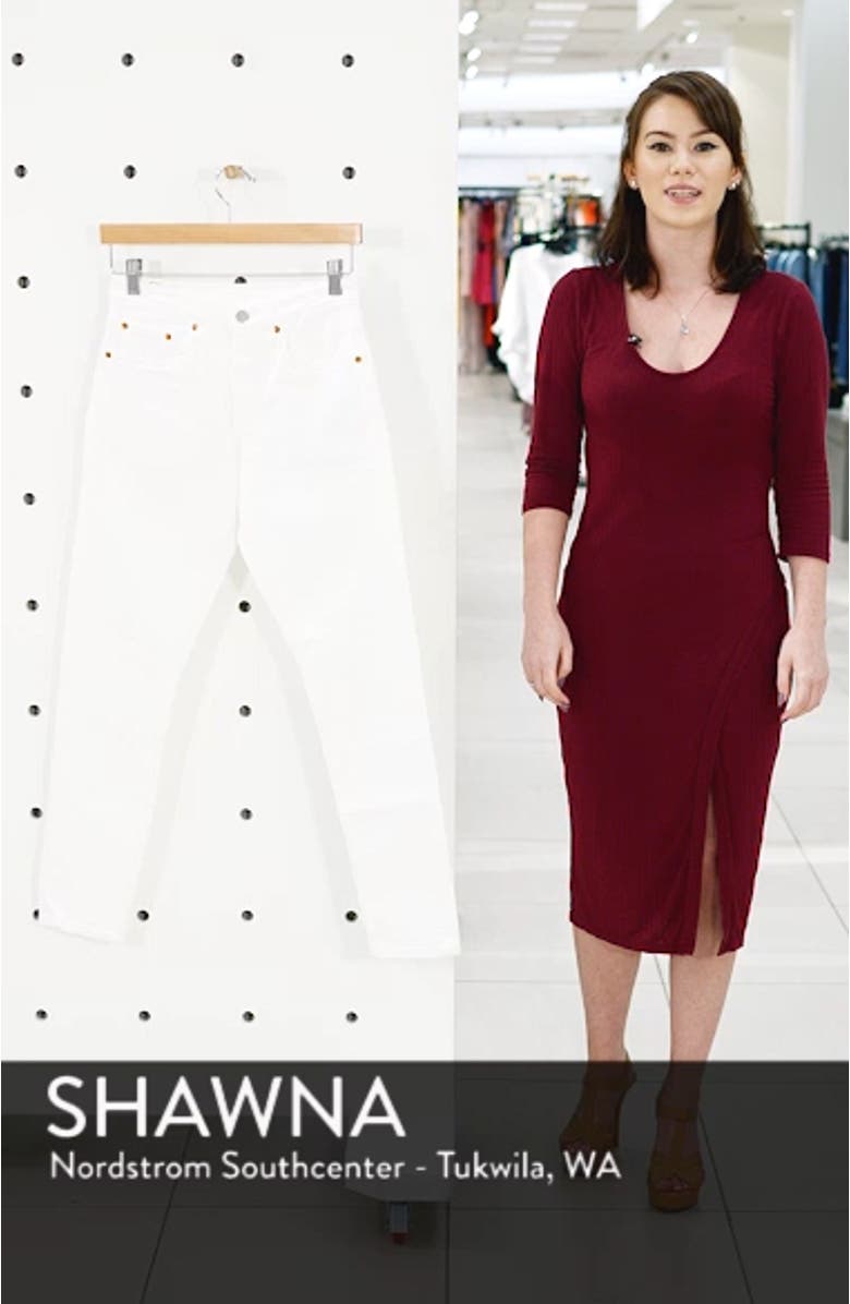 501<sup>®</sup> High Waist Skinny Jeans, sales video thumbnail