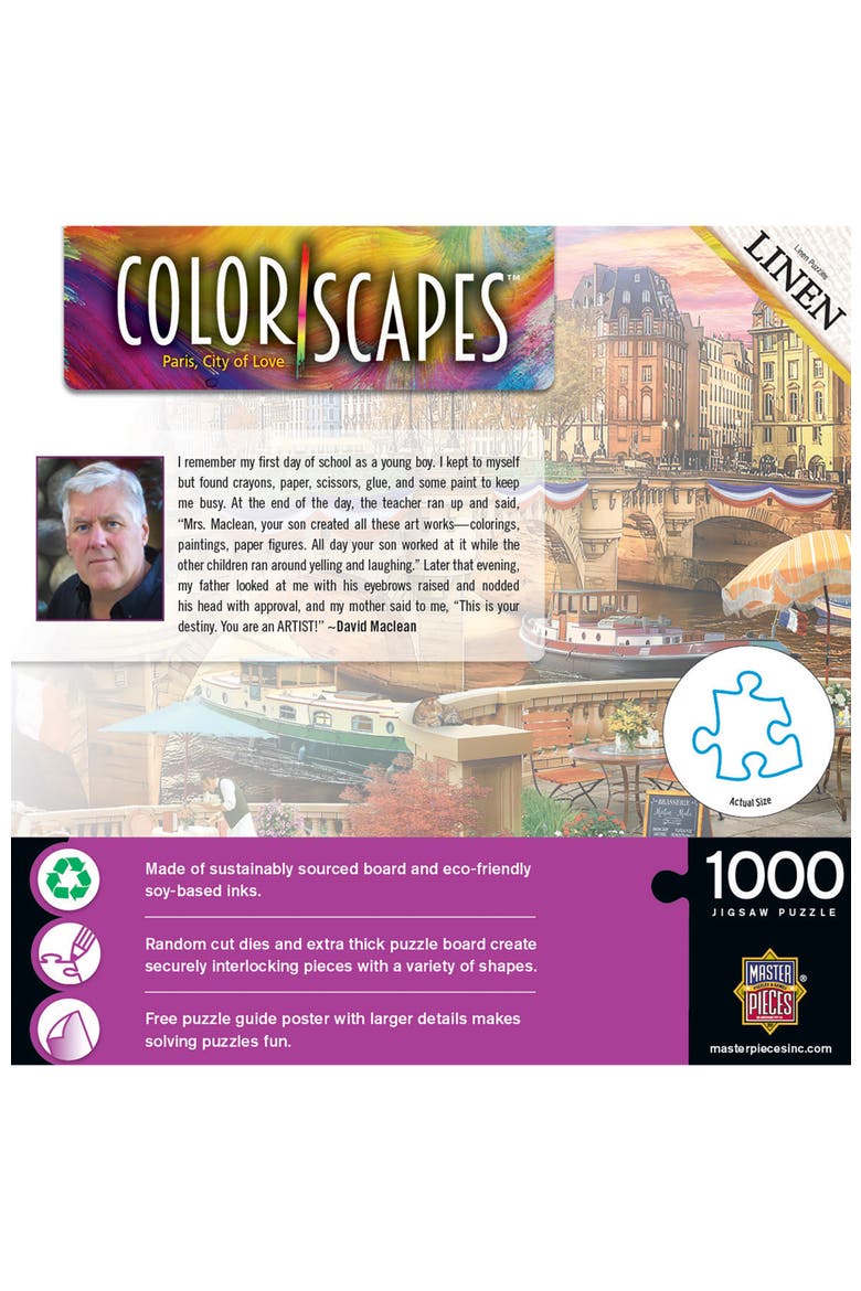 Paris, City of Love 1000 Piece Puzzle, Alternate, color, Multicolor