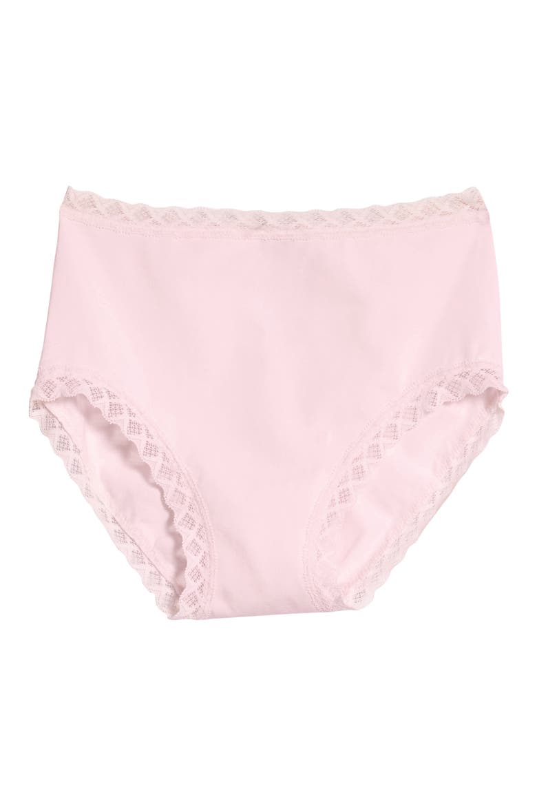 Bliss Stretch Cotton Full Briefs, Alternate, color, BLUSHING PINK
