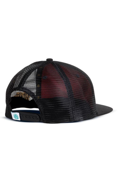 Sendero Provisions Co. Thunder Rolls Trucker Hat In Black