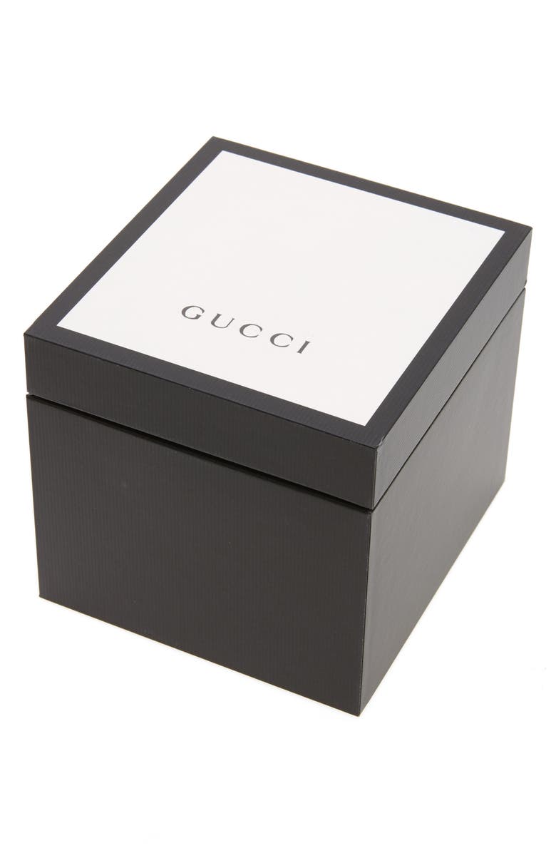 Gucci Sync Transparent Rubber Strap Watch, 46mm, Alternate, color, 