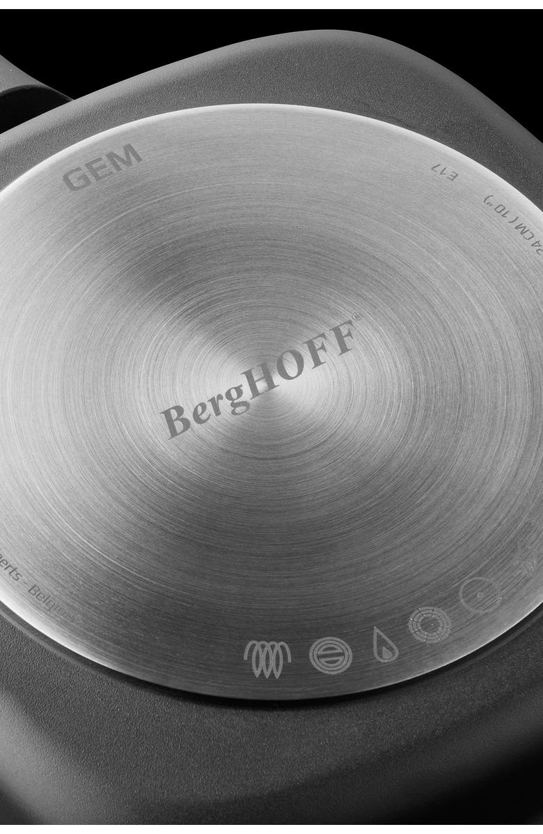 BergHOFF Cast Aluminum 10" Grill Pan, Alternate, color, Black
