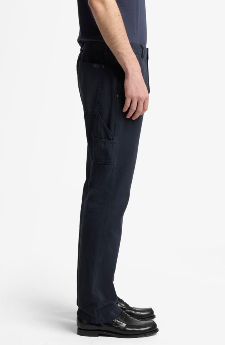 7 For All Mankind Cotton & Linen Carpenter Chinos, Alternate, color, Linen Dark Navy