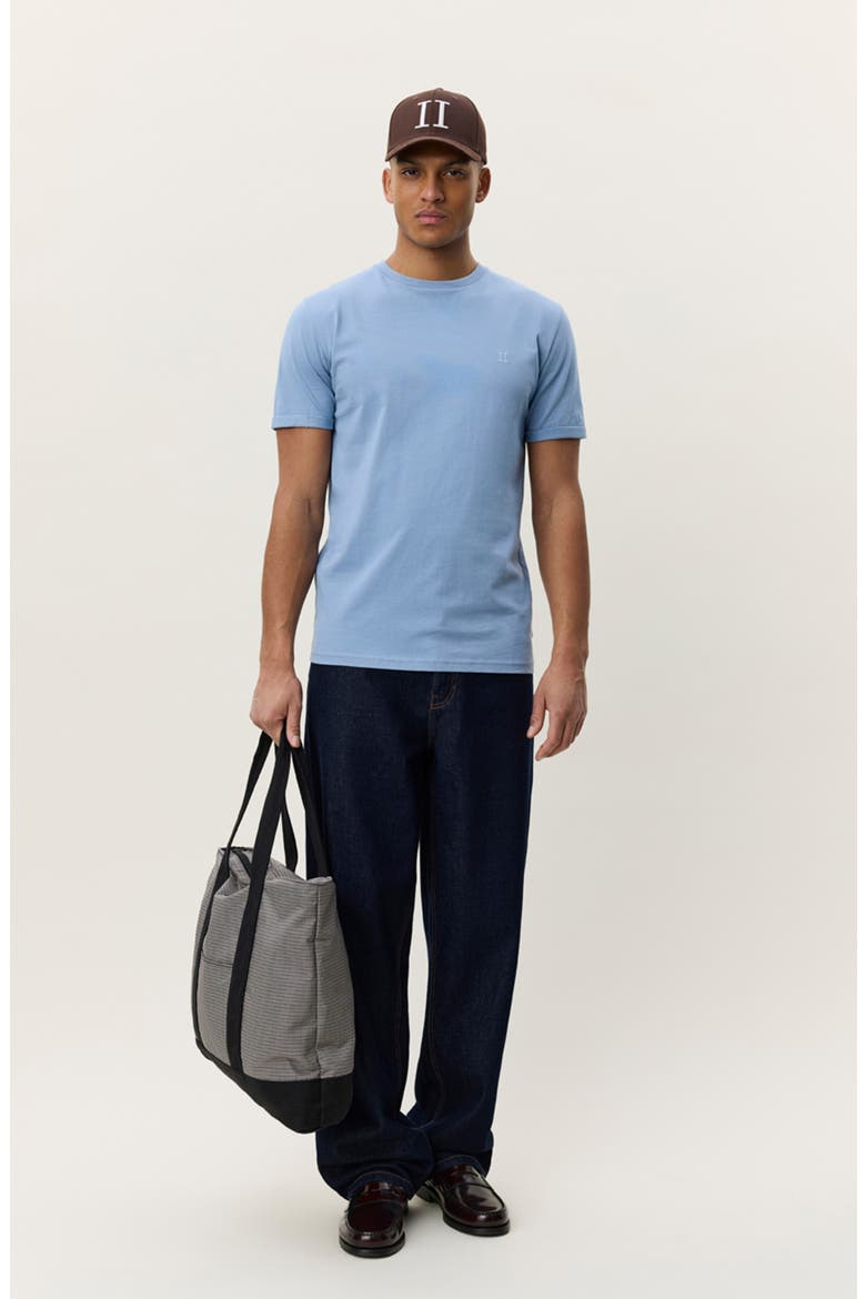 Core Organic Cotton T-Shirt, Alternate, color, FADED DENIM BLUE