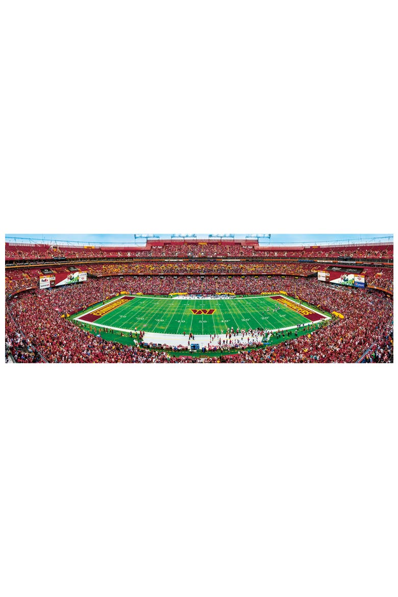 Washington Commanders 1000pc Pano Puzzle, Alternate, color, Multicolor