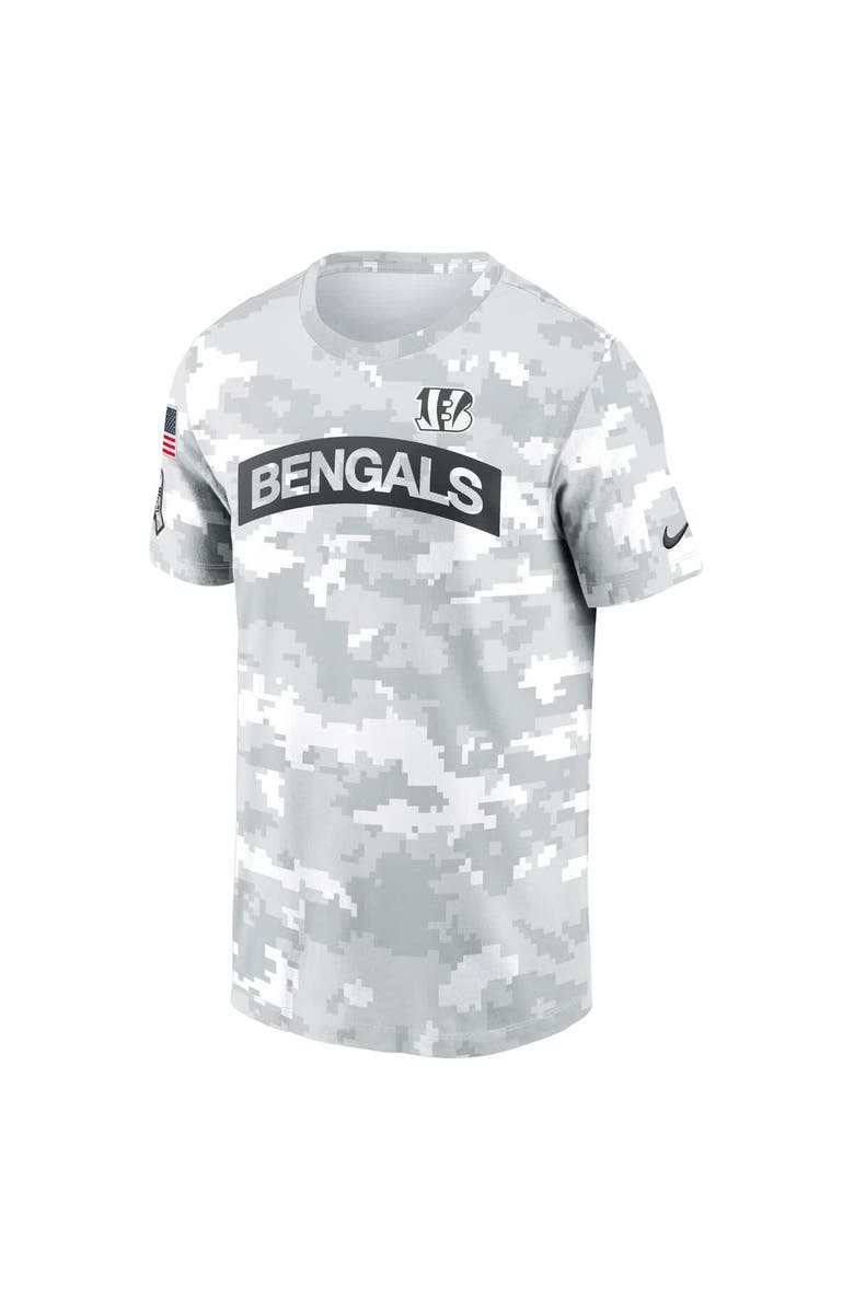 Nike Men's Nike White Cincinnati Bengals 2024 Salute To Service Big & Tall Performance T-Shirt, Alternate, color, White