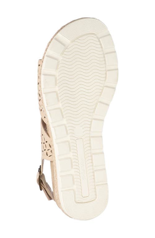 Bella Vita Inaya Slingback Sandal In Bone