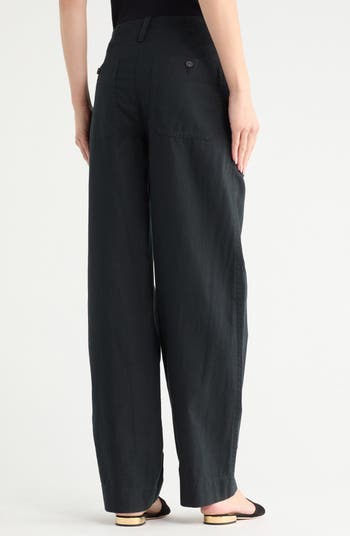 Tie Front Pull-On Pants
