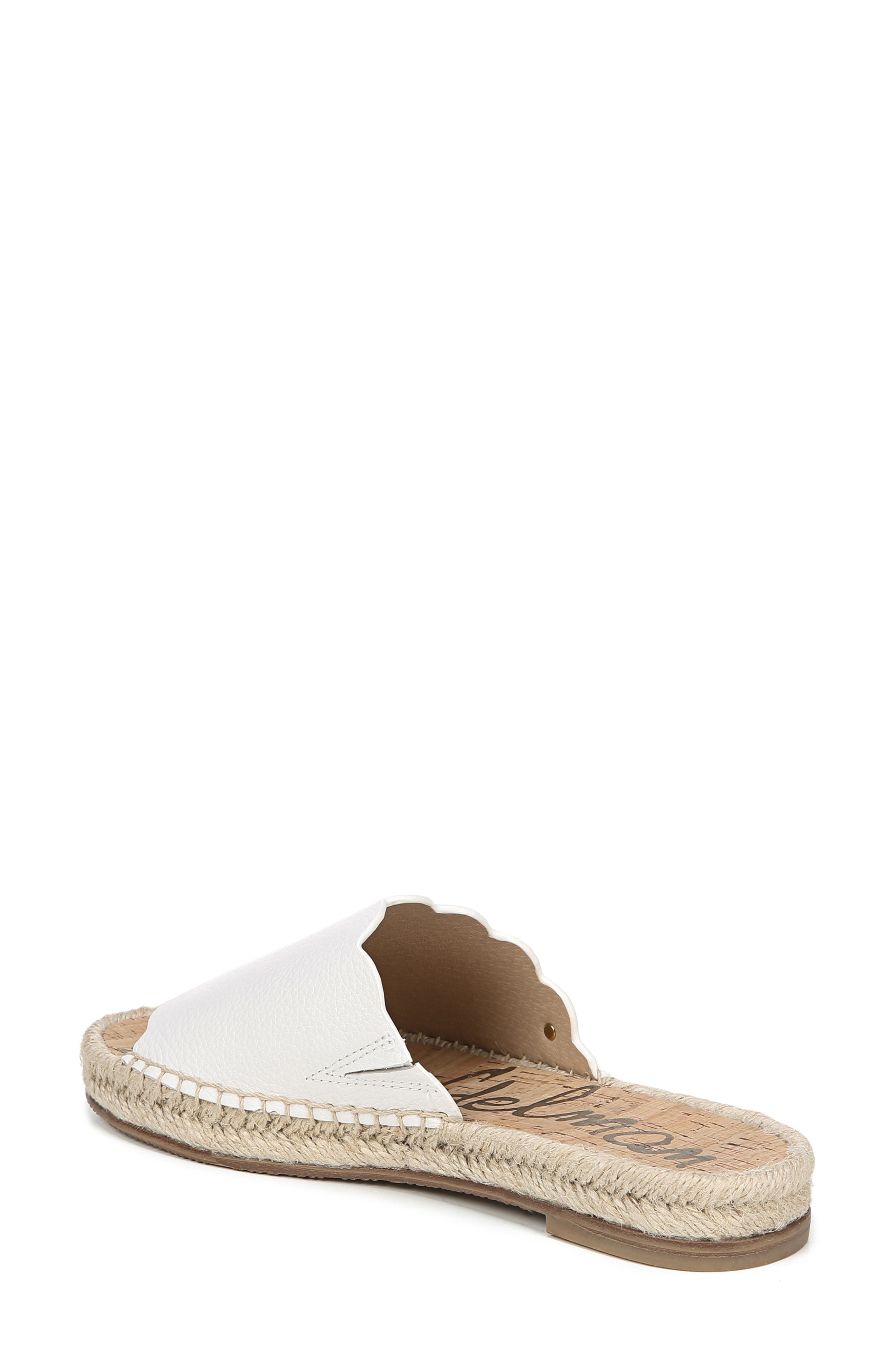 Andy Slide Sandal, Alternate, color, BRIGHT WHITE