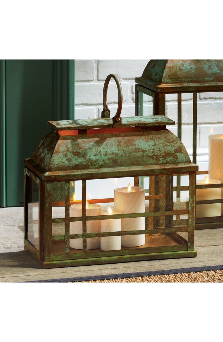 Napa Home & Garden Solana Lantern, Alternate, color, Brown