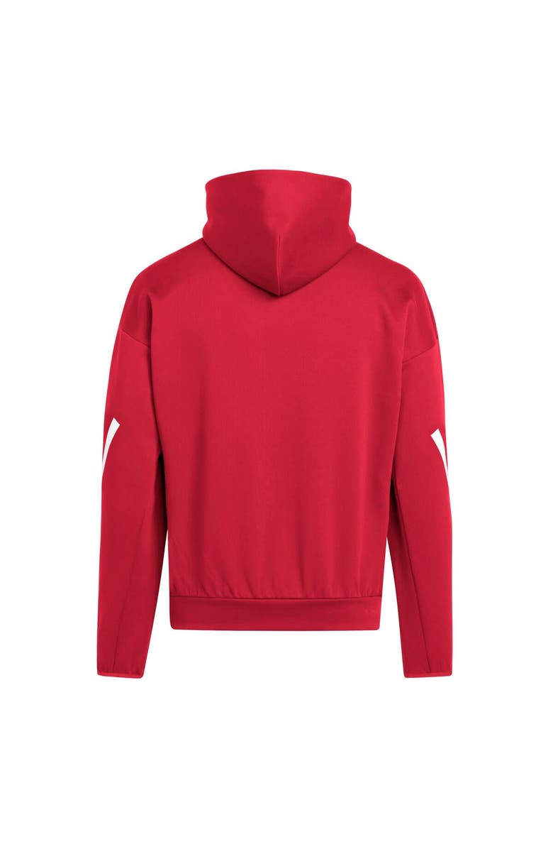 adidas Men's adidas Crimson Indiana Hoosiers Z.N.E. Pullover Hoodie, Alternate, color, Crimson