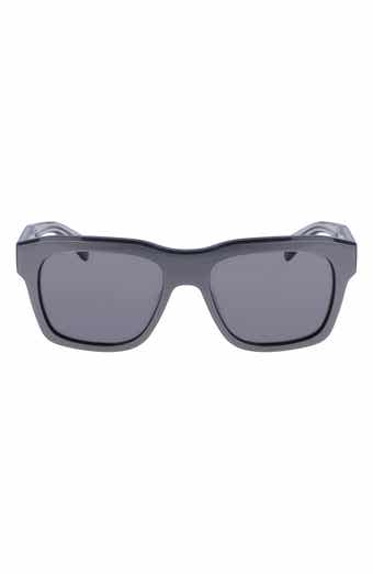 FERRAGAMO 56mm Polarized Rectangular Sunglasses