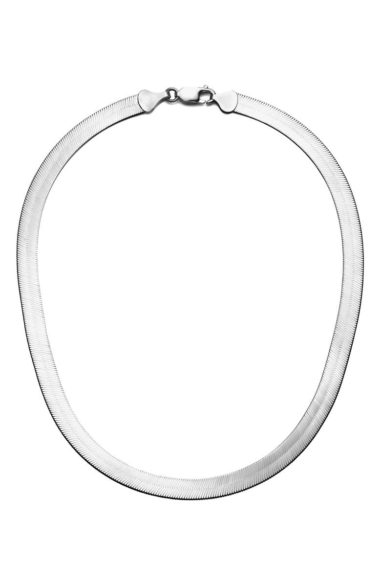 LANA Herringbone Choker, Main, color, 