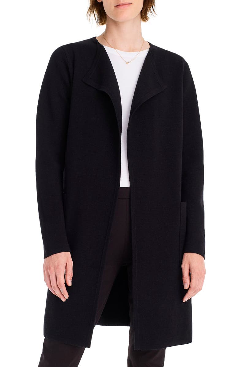 J.Crew Juliette Collarless Sweater Blazer, Main, color, 