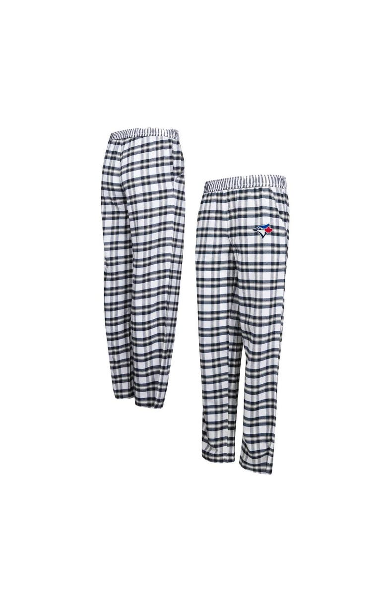CONCEPTS SPORT Women's Concepts Sport Navy/Gray Toronto Blue Jays Sienna Flannel Sleep Pants, Main, color,
