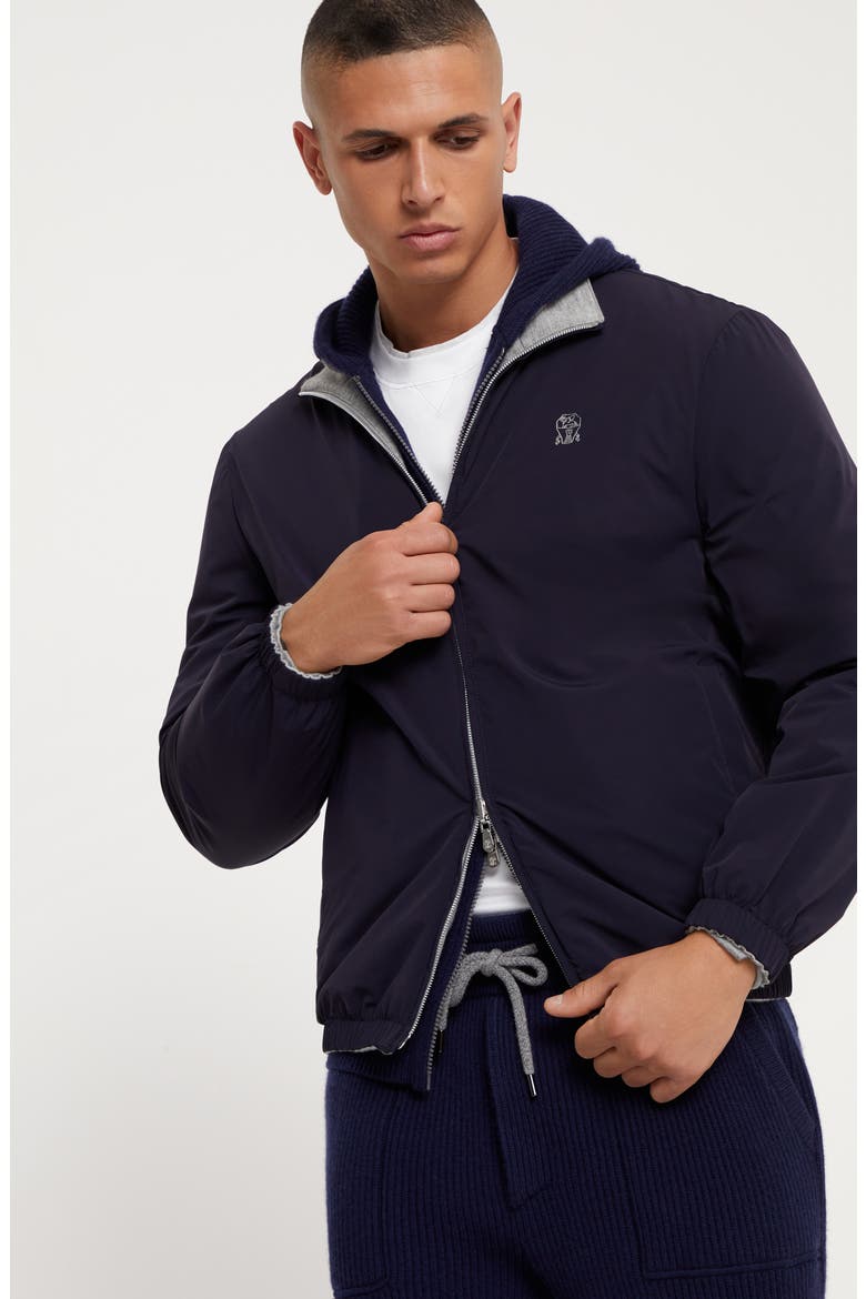 Reversible jacket, Alternate, color, Navy Blue