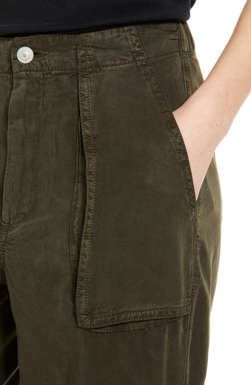 Allsaints Frieda Cargo Joggers In Green