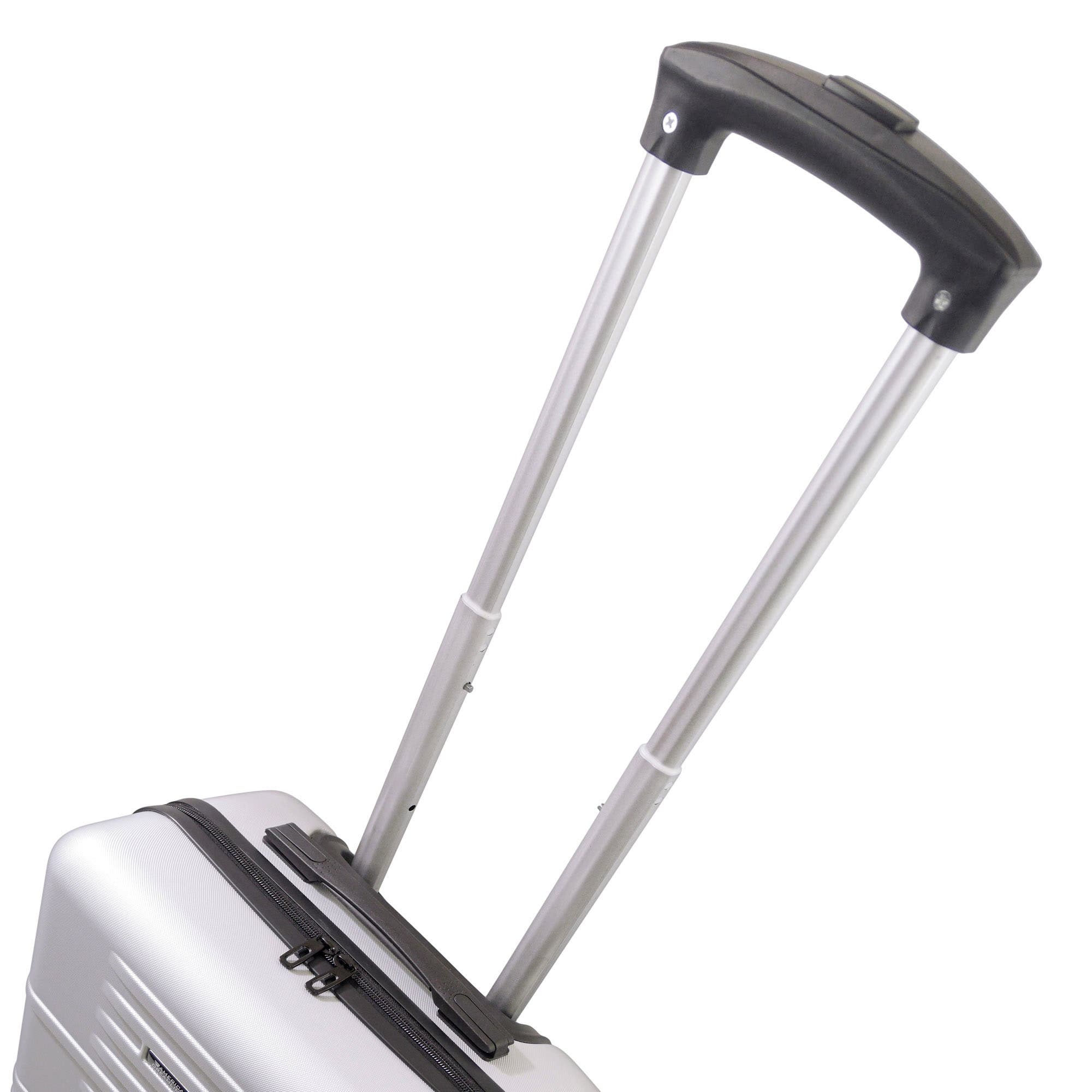 American Dreamliner 22.5" Hardside Carry-On Luggage, Alternate, color, Silver Grey