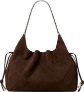 Tory Burch Large Fleming Suede Tote