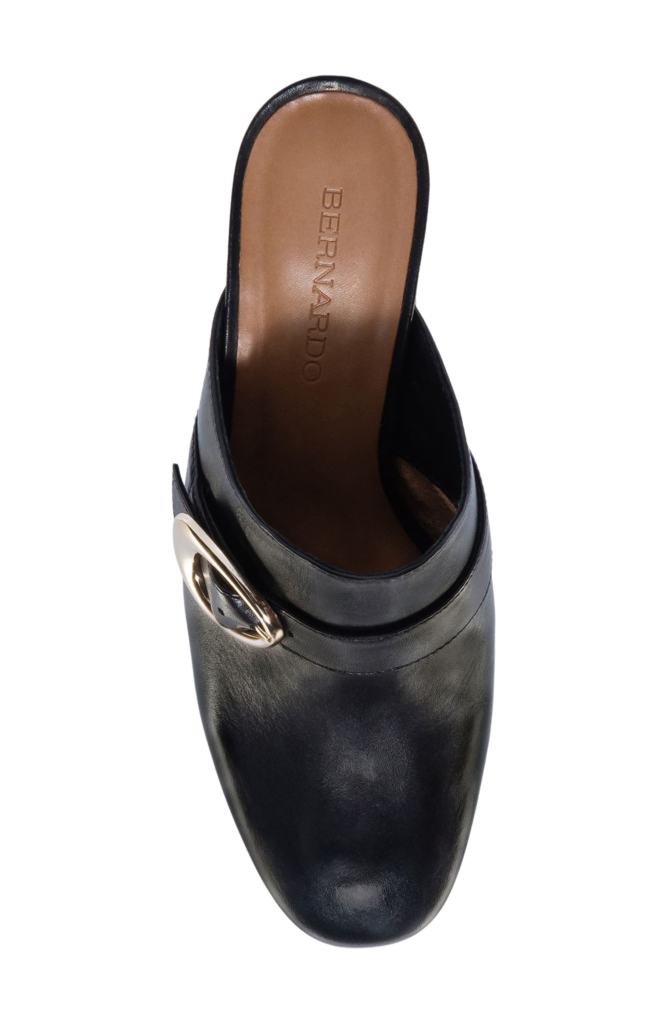 Natasia Mule, Alternate, color, BLACK