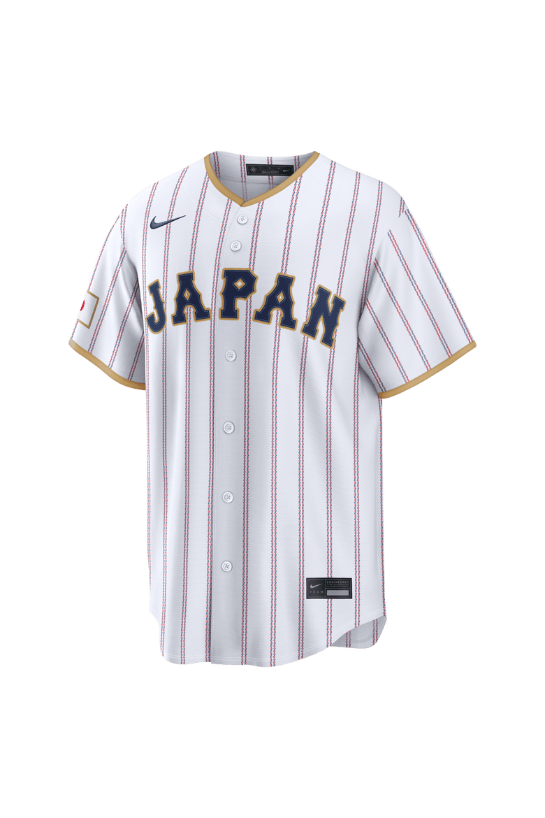 Men's Nike Yoshinobu Yamamoto White Japan Baseball 2026 World Baseball Classic Home Stadium Jersey, Alternate, color, White