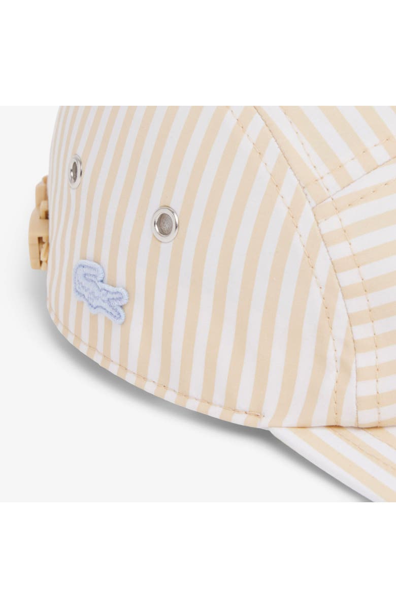Lacoste Stripe Baseball Hat, Alternate, color, White/ Millet