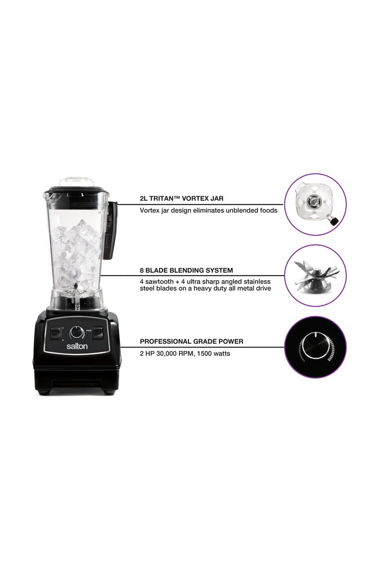 Power Blender 2.0L, Alternate, color, Black