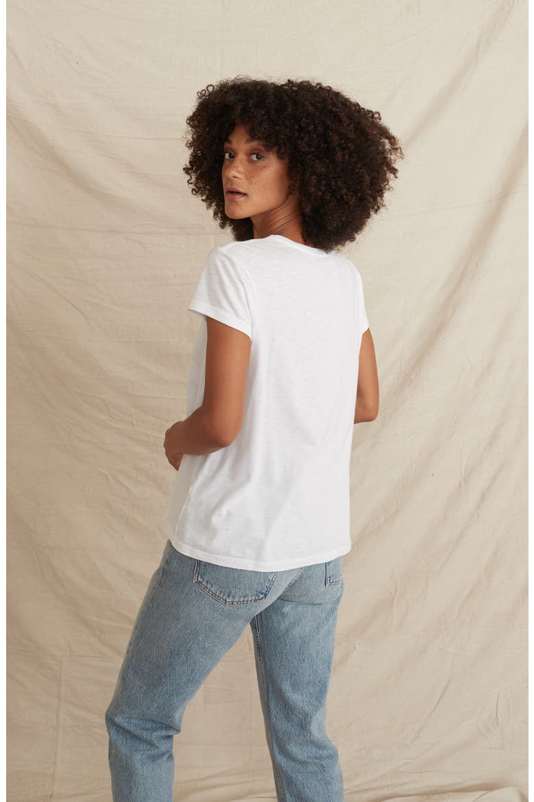 Swing Crewneck T-Shirt, Alternate, color, WHITE