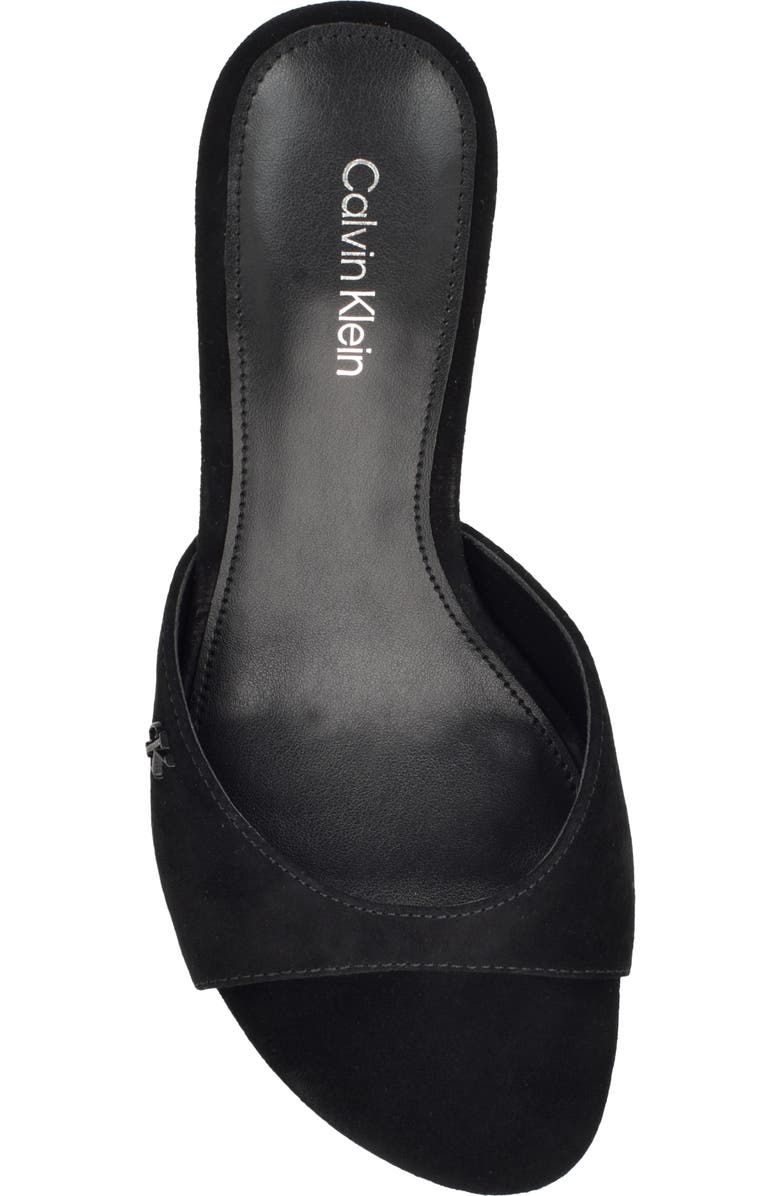 Calvin Klein Vixie Slide Sandal, Alternate, color, Black