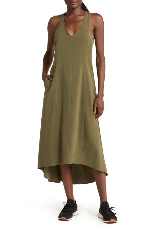 Getaway Relaxed High-Low Maxi Dress