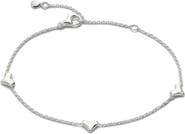 Monica Vinader Heart Station Bracelet