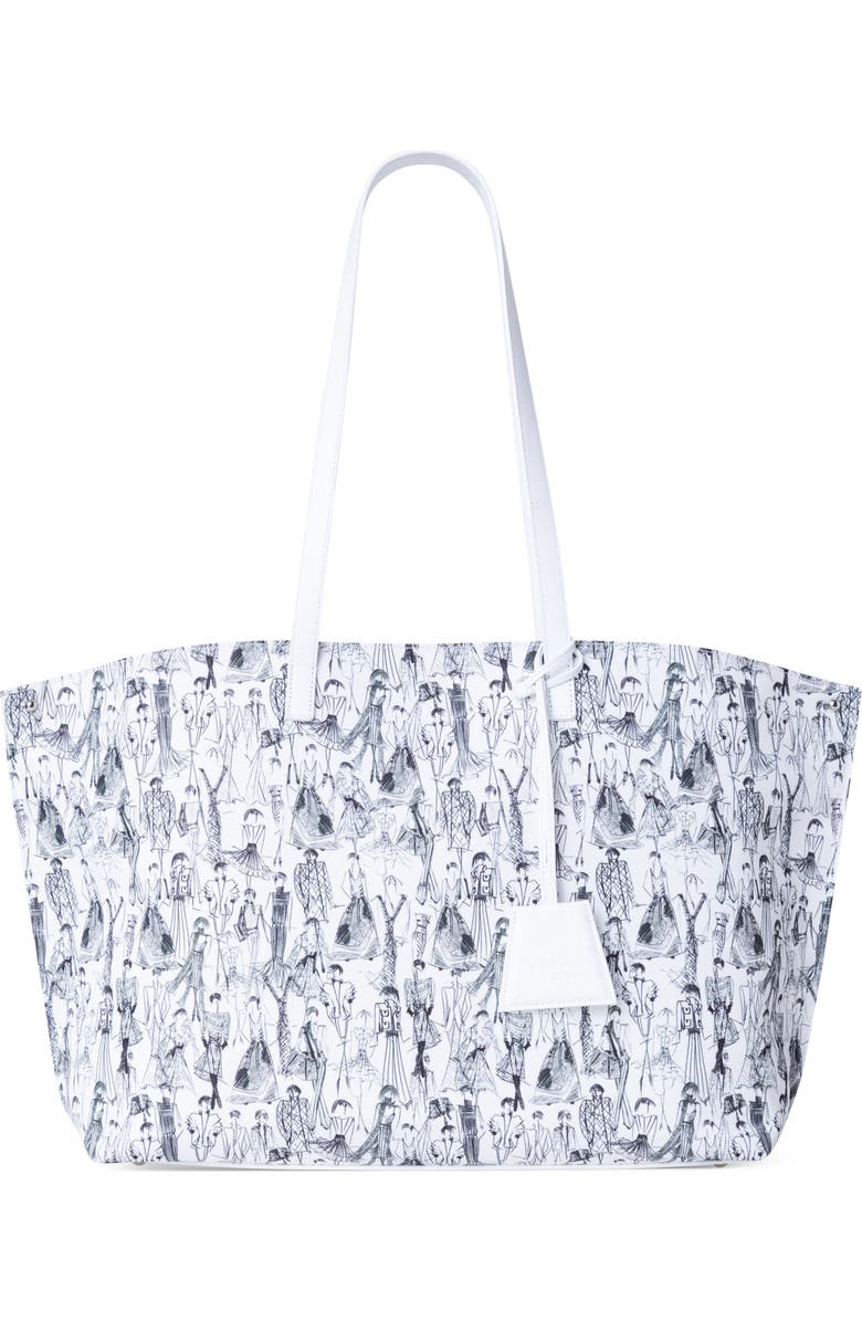 Akris Medium AI Albert Croquis Convertible Tote, Alternate, color,