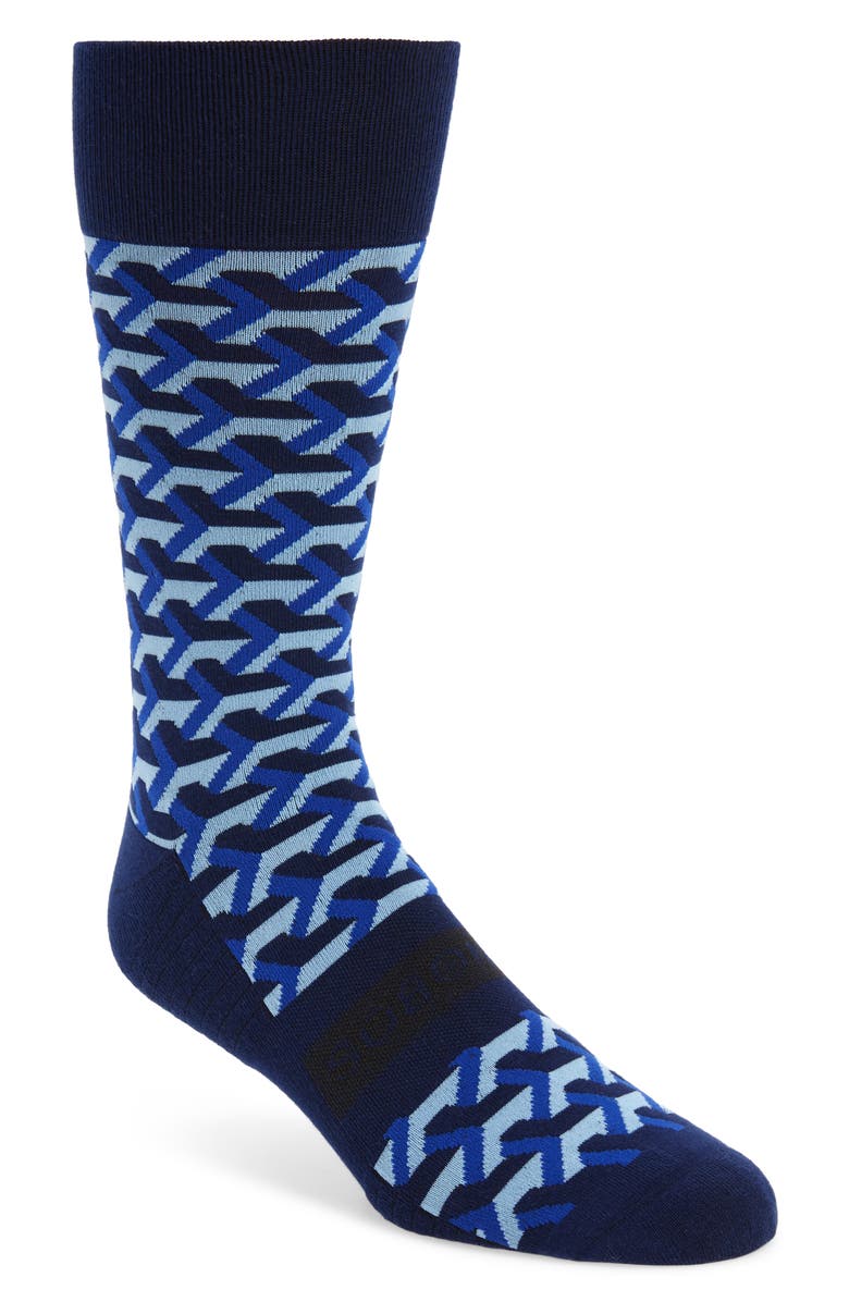 Bonobos Optical Geometric Socks, Main, color,
