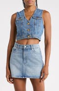 DL1961 Crop Denim Vest