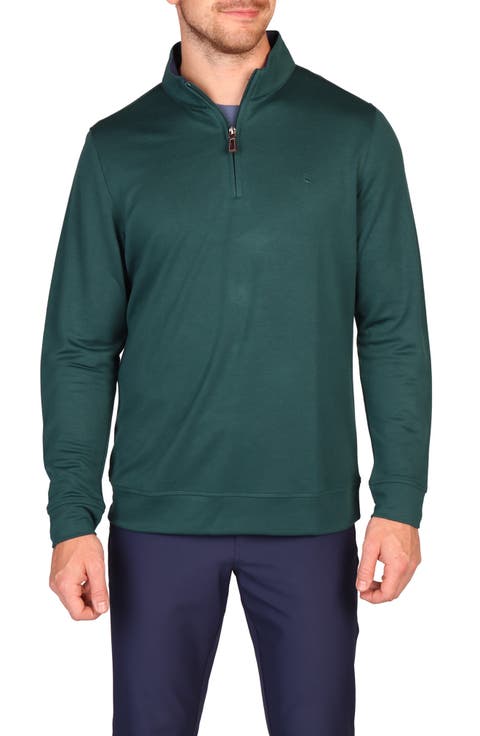 Modal Blend Quarter Zip Polo