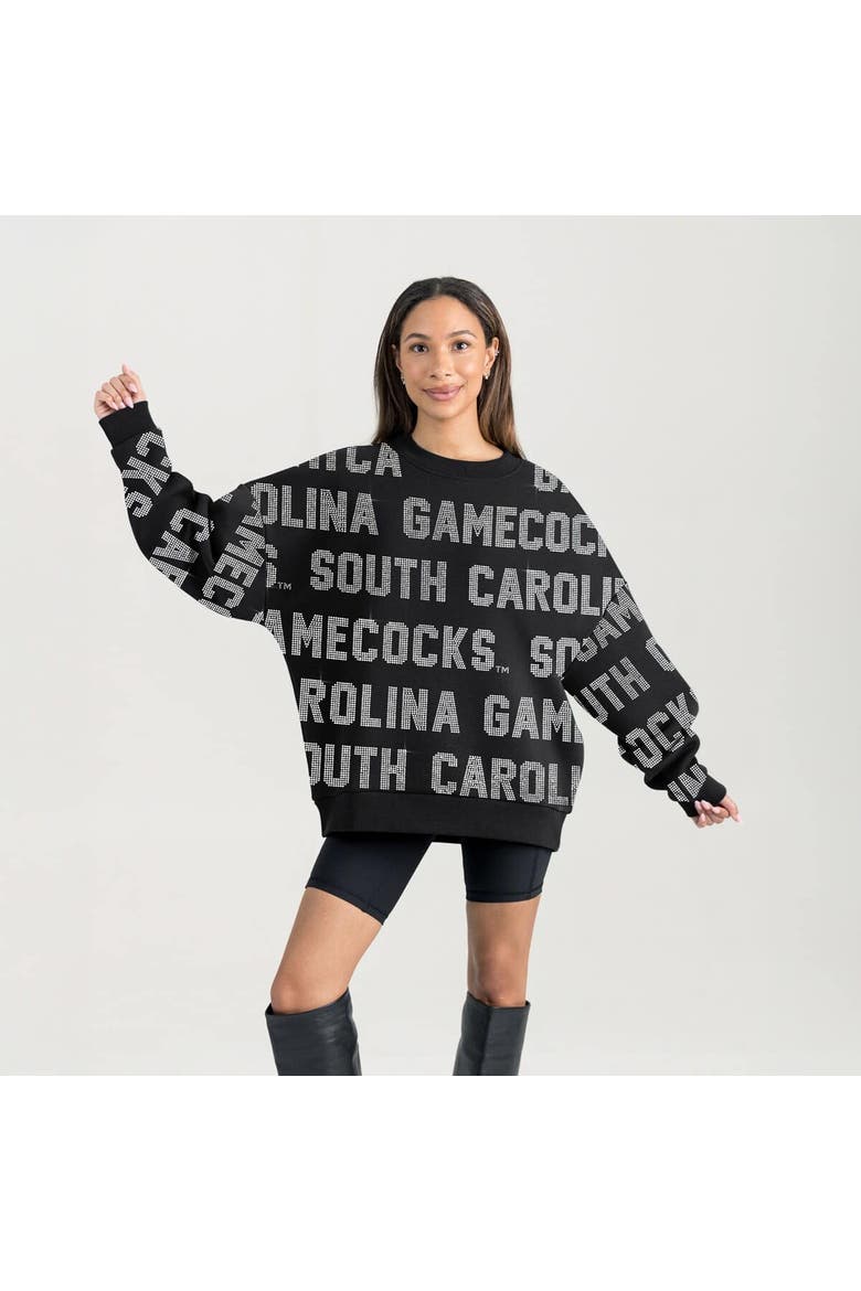 Women's Gameday Couture  Black South Carolina Gamecocks Hype Era Sweatshirt, Alternate, color, Black
