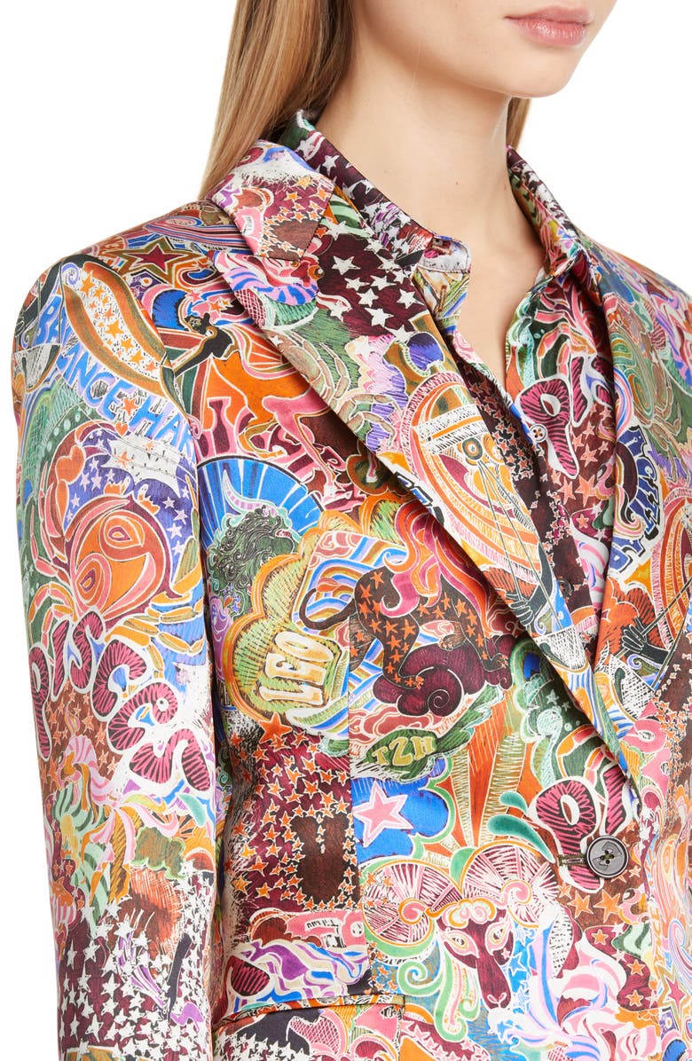 Tommy x Zendaya Satin Blazer, Alternate, color,