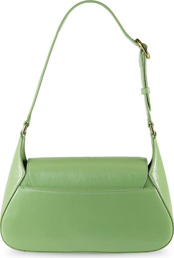 Loraine Flap Leather Shoulder Bag