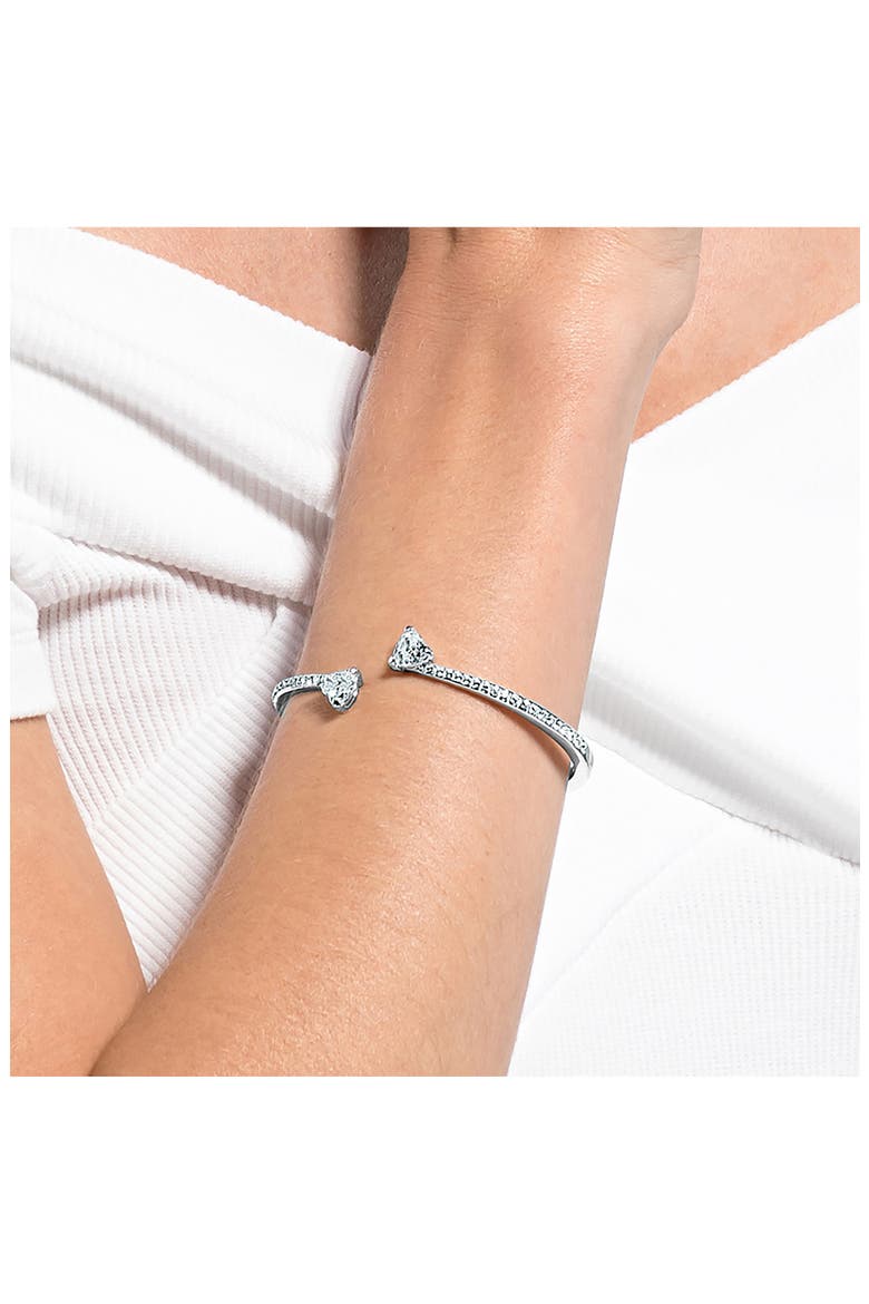 Mesmera Bangle, Alternate, color, SILVER
