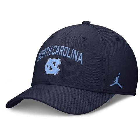 Men's Jordan Brand Navy North Carolina Tar Heels 2025 On-Field Rise Performance Flex Hat
