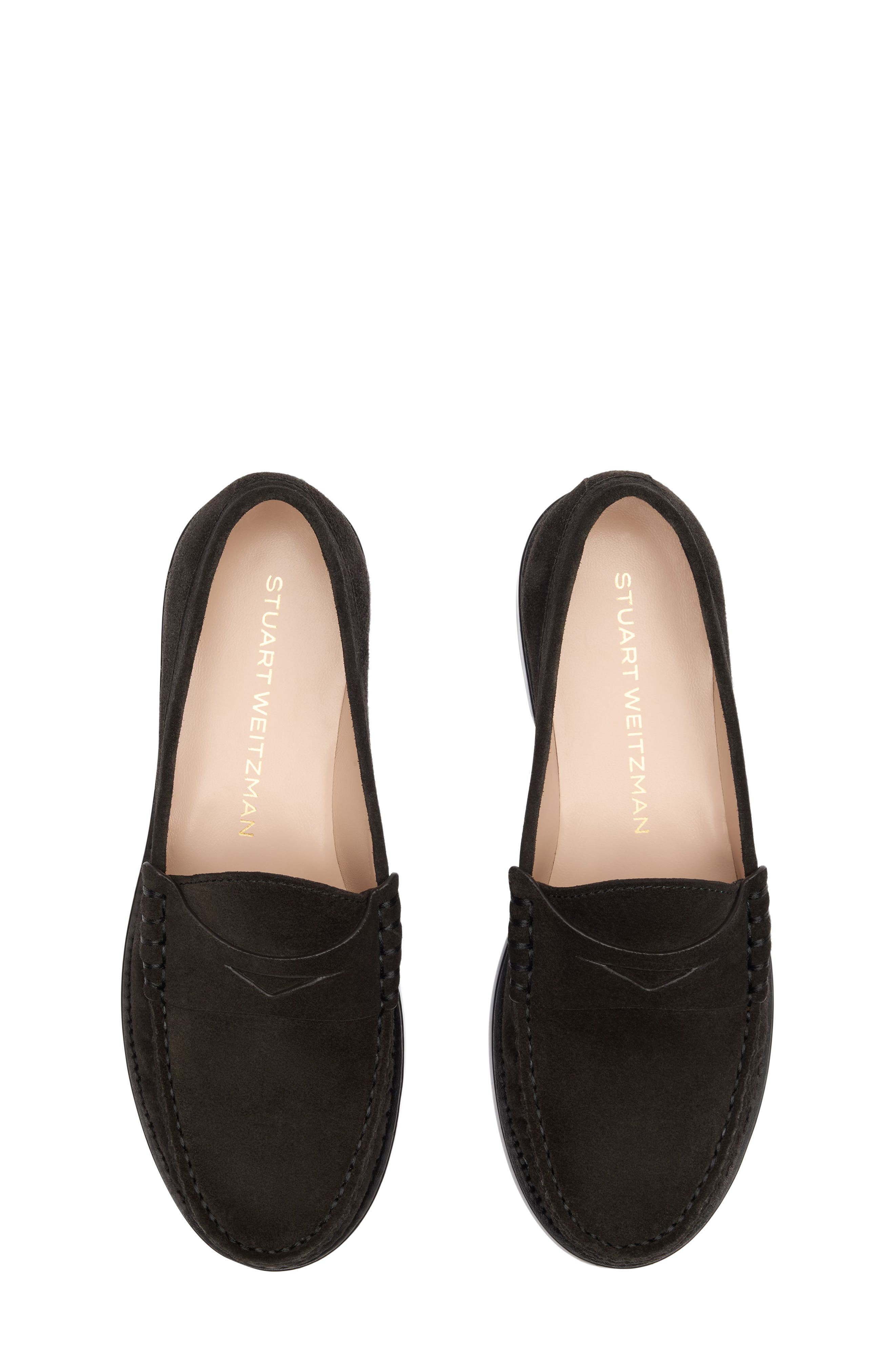 Lottie Loafer, Alternate, color, SHADOW SUEDE