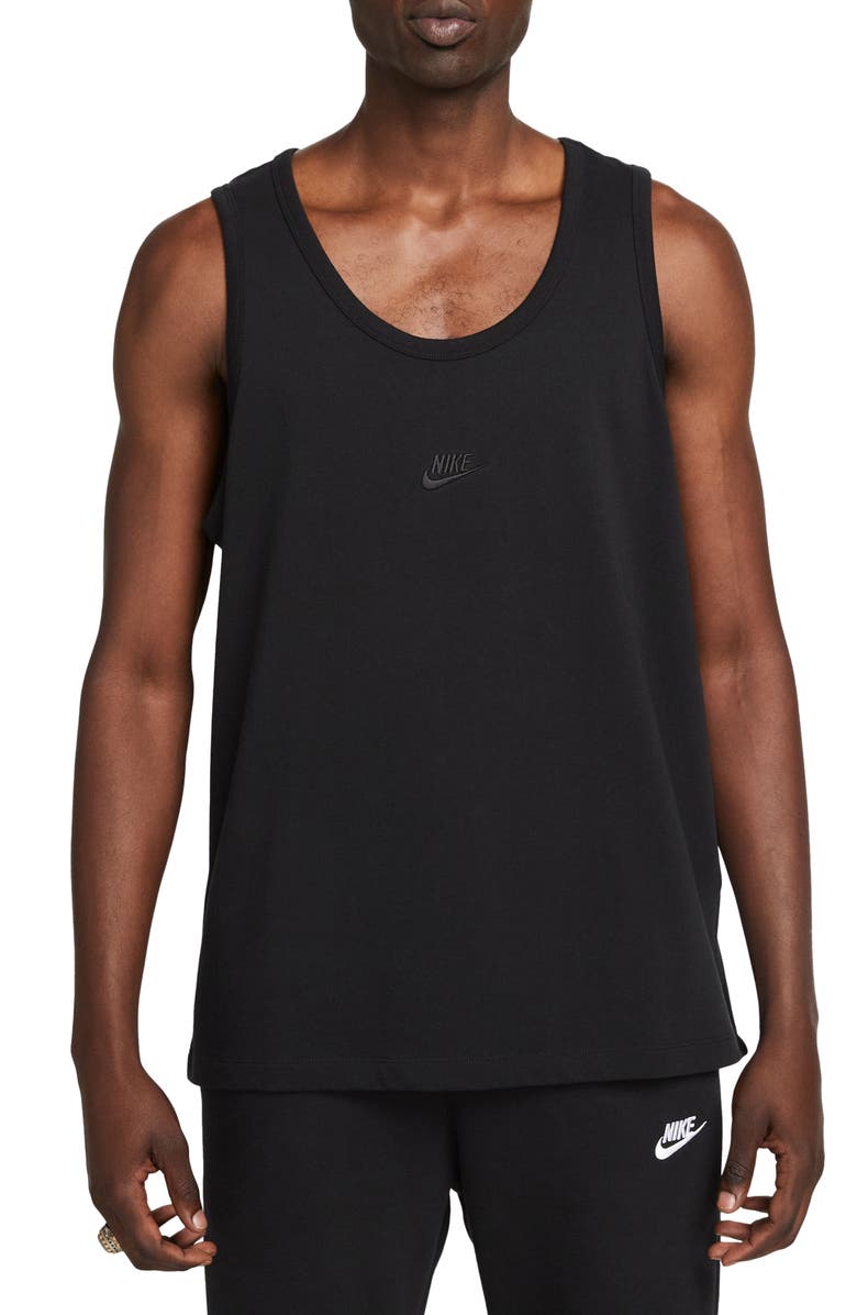 Nike Premium Essentials Tank, Main, color, 010 Black