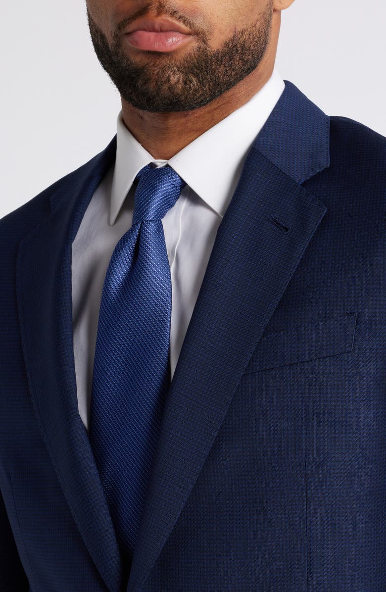 Emporio Armani Microcheck Wool Suit, Alternate, color,