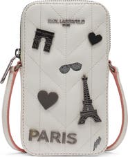 KARL LAGERFELD PARIS Maybelle Wallet on a Chain
