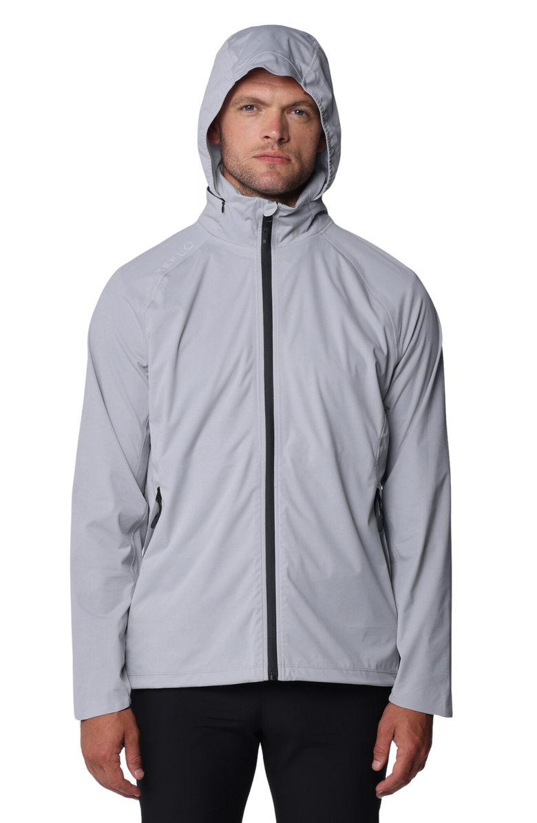 Reflo Evelix Waterproof Recyclable Jacket, Alternate, color, Rock Grey