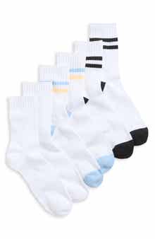 NORDSTROM RACK Assorted 3-Pack Crew Socks