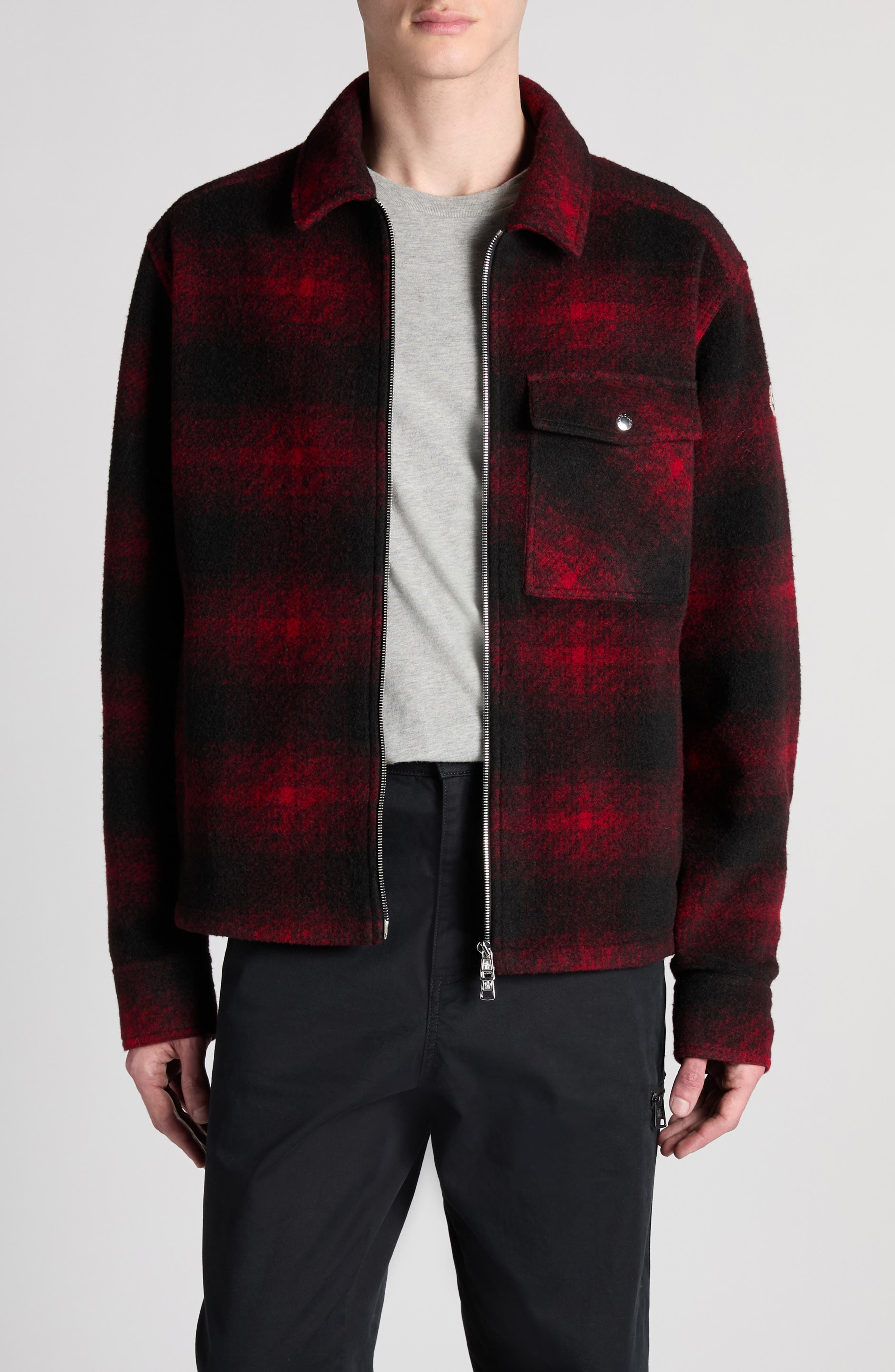 RED/ BLACK CHECK