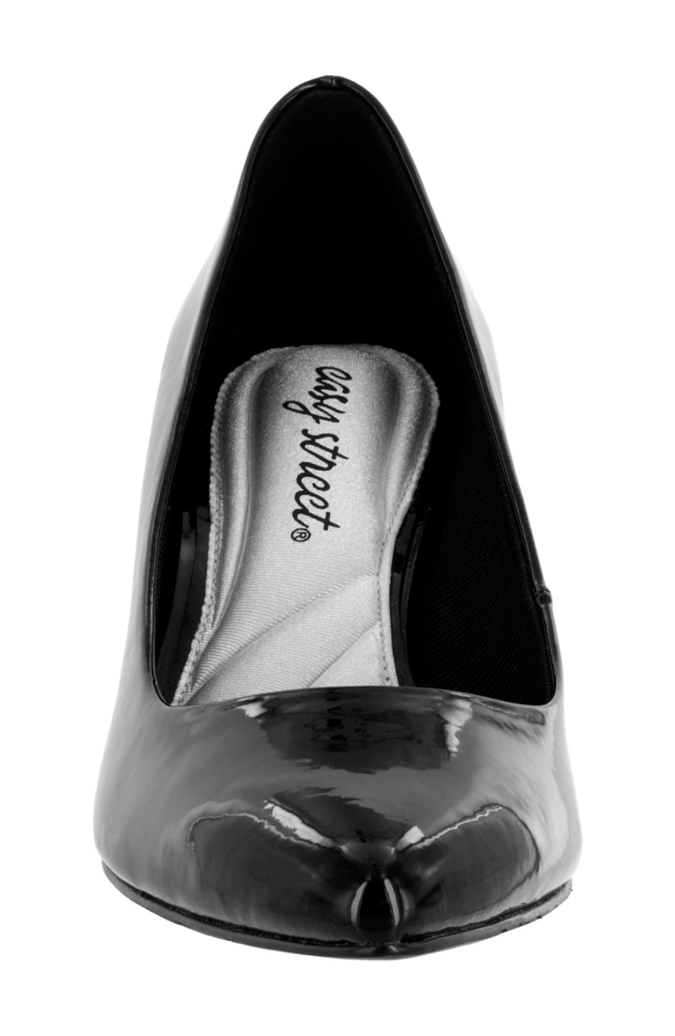 Pointe Pointed Toe Patent Pump - Multiple Widths Available - image 4