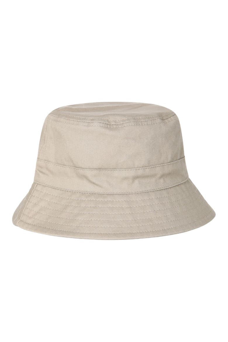 Twill Bucket Hat, Alternate, color, Beige